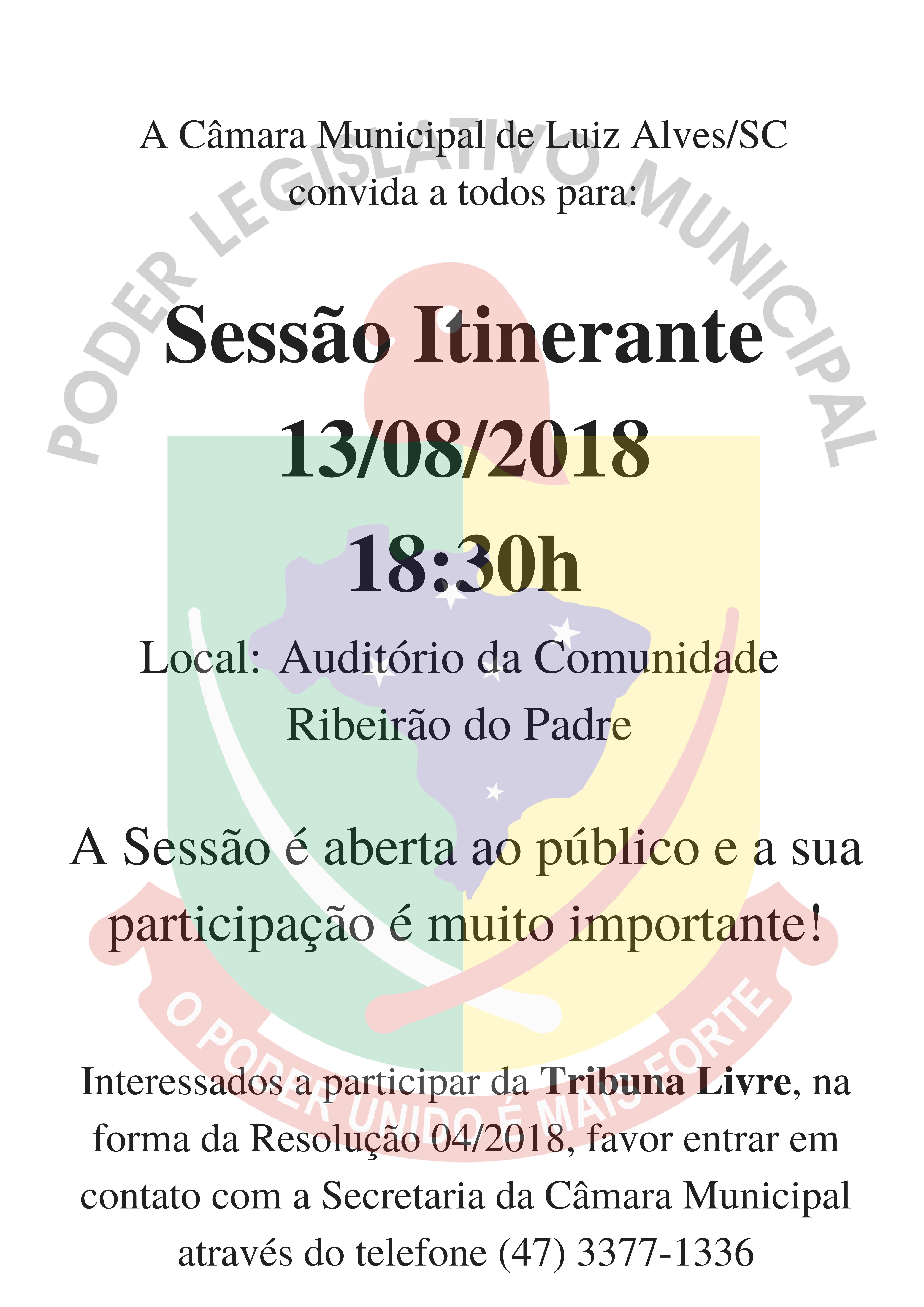 3ª Sessão Itinerante