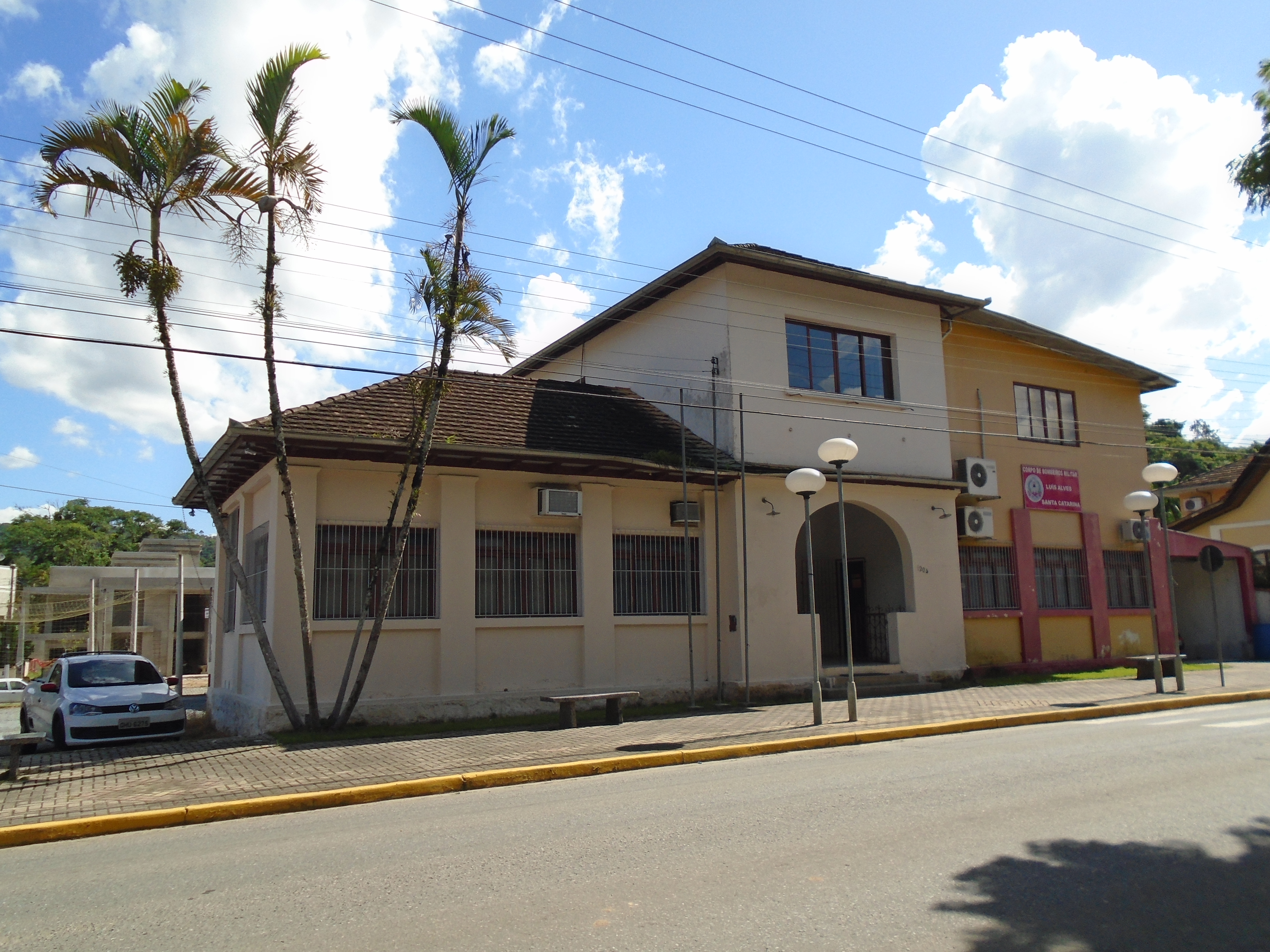 Sede da Câmara Municipal de Luiz Alves/SC